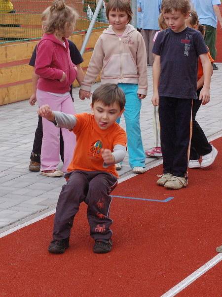 Sportovní hry mateřských škol v Klatovech