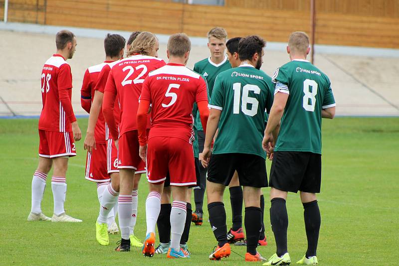 I. A třída: Petřín Plzeň B - TJ Sušice 7:1