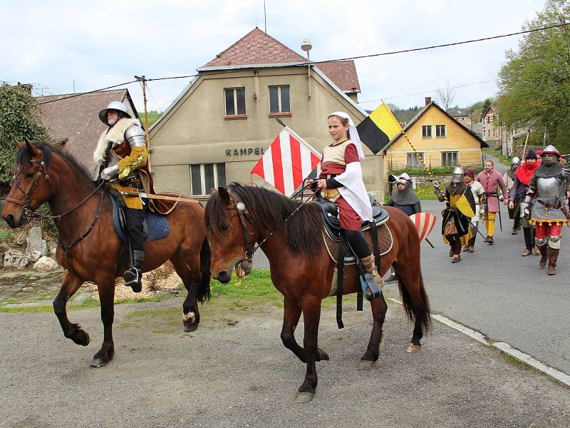 V sobotu a neděli se Velhartice přenesly do 15. století.