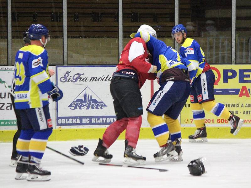 Příprava 2017: SHC Klatovy (červené dresy) - HC Kobra Praha 5:6 sn