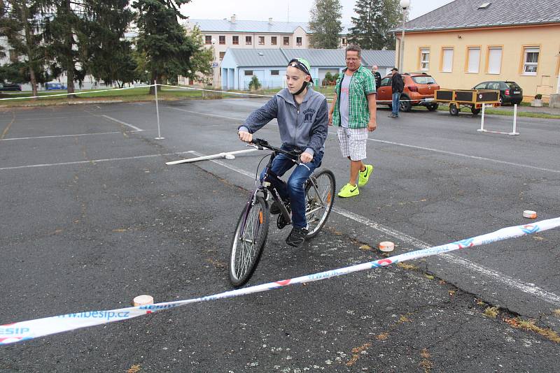 Akce Zpomal v Klatovech.