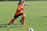 Fotbal, okresní přebor mladších žáků: Strážov (oranžoví) - Železná Ruda