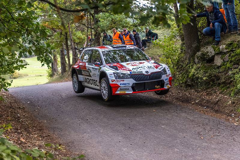 43. ročník Invelt Rally Pačejov vede po prvním dnu Jan Kopecký.
