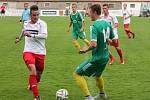 Divize 2016/2017: SK Klatovy 1898 (bílé dresy) - 1. FC Karlovy Vary 1:3