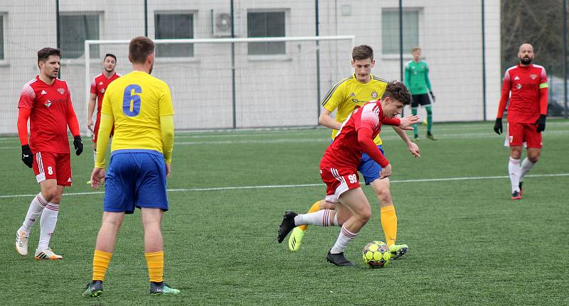 17. kolo FORTUNA divize A: Petřín Plzeň (červení) - SENCO Doubravka 0:3.