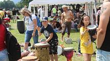 Street food festival na hradě ve Švihově.