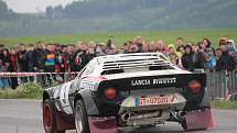 První rychlostní zkouškou 23. Historic Vltava Rallye byl tradičně Klatovský okruh.