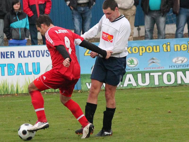 Krajský přebor Klatovy (č) - Horní Bříza 3:0.