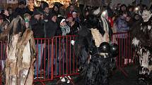 Krampusové v Chudenicích.