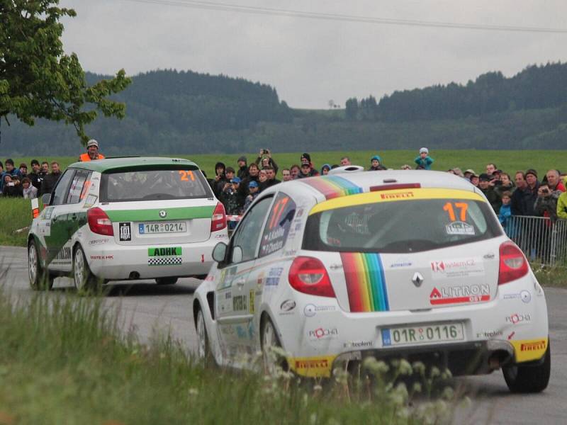 Jako první absolvovaly posádky 49. Rallye Šumava Klatovy tradiční Klatovský okruh.