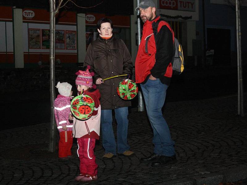 Lampionový průvod ve Strážově 2013