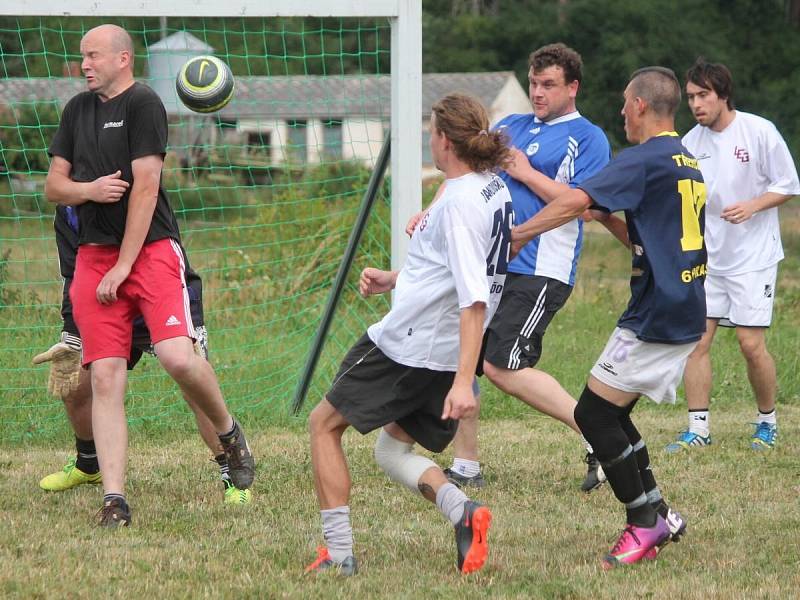 Turnaj v malé kopané Atrium Cup 2014 v Třebomyslicích.