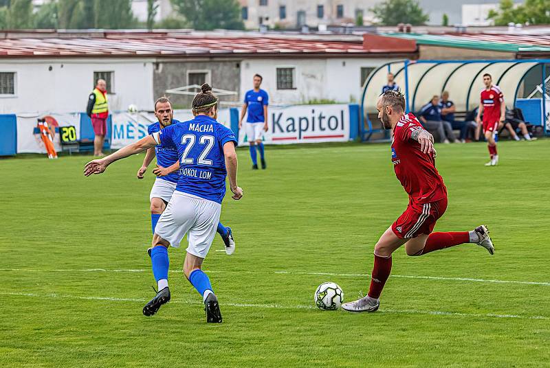 28. kolo FORTUNA divize A: SK Klatovy 1898 - Sokol Lom 3:0 (1:0).