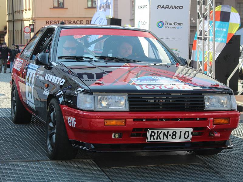 Start Historic Vltava Rallye 2017