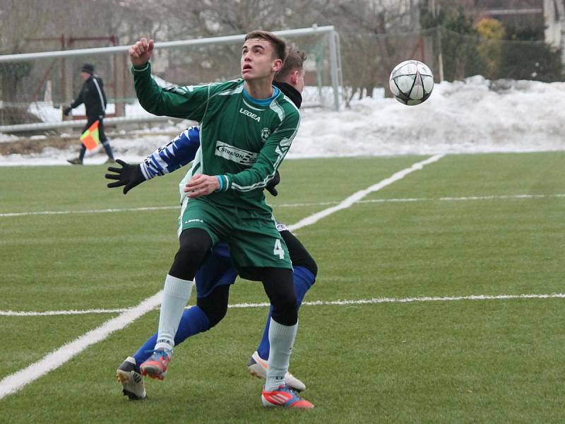 Příprava na jaro 2017: TJ Sušice (modré dresy) - SK Otava Katovice 5:1