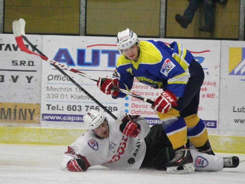 2. liga: SHC Klatovy (bílé dresy) - HC Kobra Praha 8:6