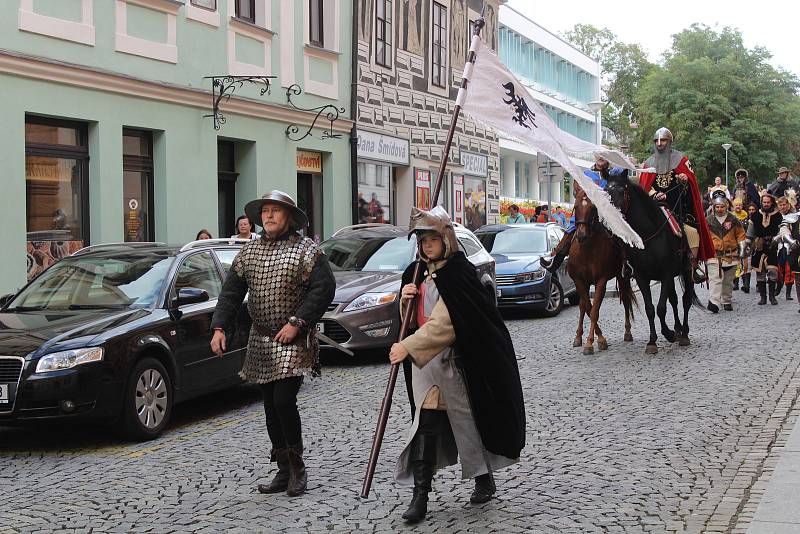 Svatováclavské oslavy v Klatovech.