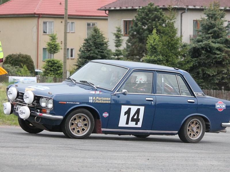 První rychlostní zkouškou 23. Historic Vltava Rallye byl tradičně Klatovský okruh.