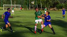 Baráž o I. A třídu, odveta: FK Svéradice (zelení) - TJ Sokol Malesice 1:2 (1:0).