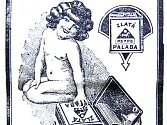 Dobový inzerát z klatovských novin z let 1920 - 1930