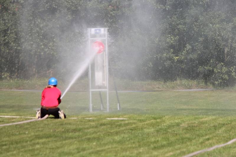 Pošumavská hasičská liga pokračovala ve Strážově 7. 9. 2013