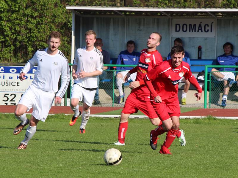 Fotbal, divize: Sušice (bílí) - Klatovy