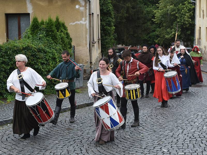 Oslavy 820 let na zámku v Chudenicích.