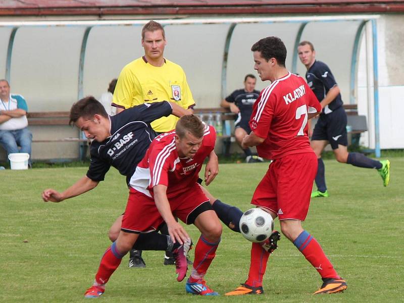 Krajský přebor Klatovy - Koloveč 3:3.