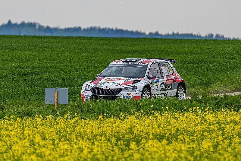 56. Rallye Šumava Klatovy - rychlostní zkouška Koráb.