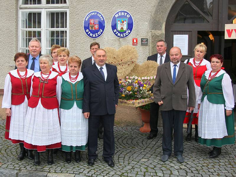 O víkendu se ve Strážově konala pouť.