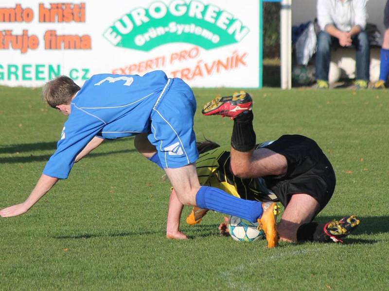 III. třída Strážov B - Velké Hydčice 1:2.