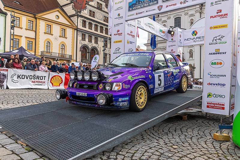 Zahájení 56. Rallye Šumava Klatovy.