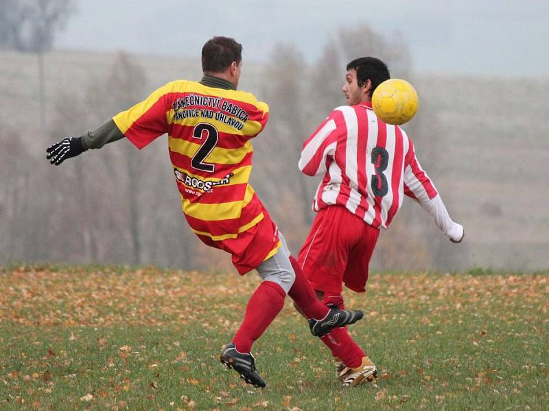 IV. třída, skupina A Dlažov - Janovice B (ž) 0:1.