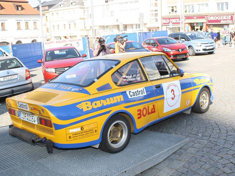 Start 24. Historic Vltava Rallye, Rallye Šumava Legend a 50. Rallye Šumava Klatovy.