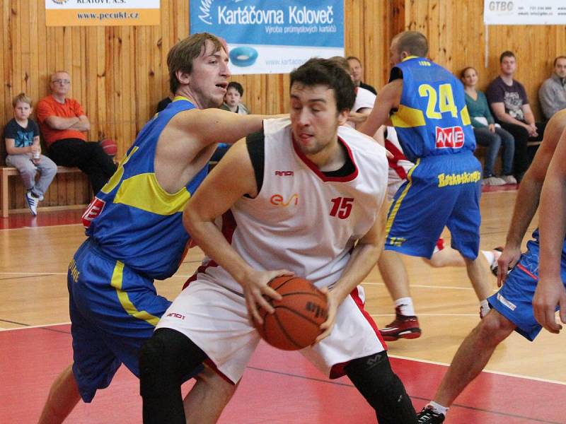 2. liga: BK Klatovy (bílé dresy) - Sluneta USK Ústí nad Labem 72:70