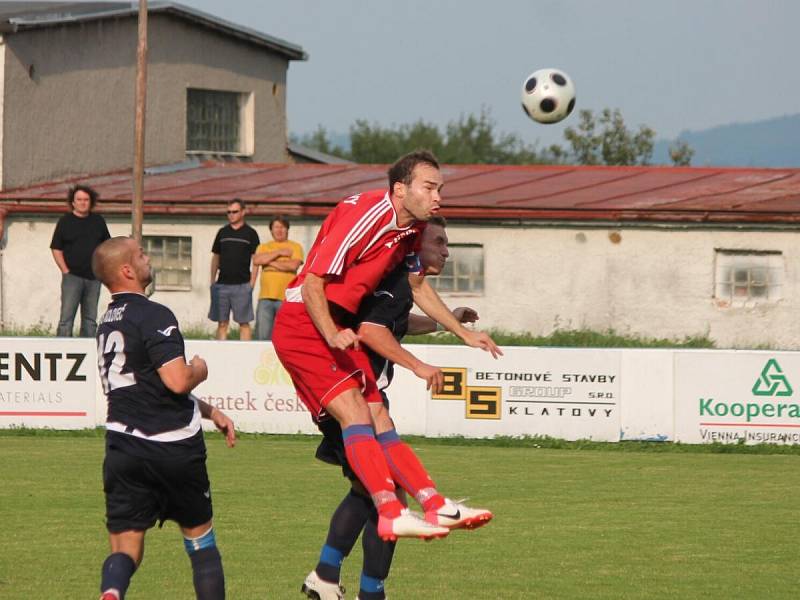 Krajský přebor Klatovy - Koloveč 3:3.