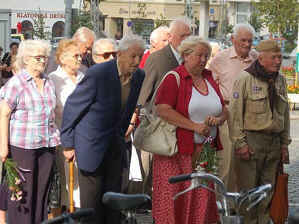 Vzpomínka na oběti okupace v srpnu 1968