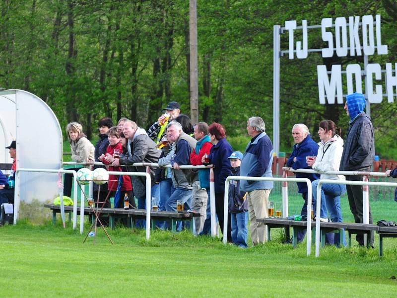 1. B třída Mochtín - Strážov 4:1.