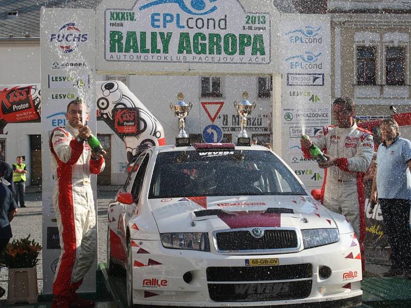 Cíl  XXXIV. EPLcond Rally AGROPA 2013.