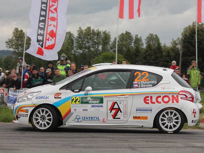 Jako první absolvovaly posádky 49. Rallye Šumava Klatovy tradiční Klatovský okruh.