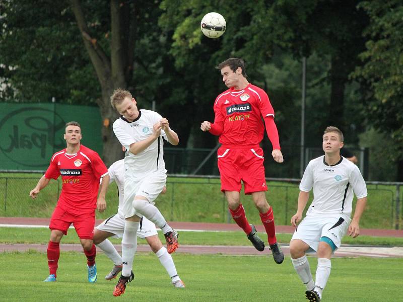 Předkolo MOL Cupu 2016/2017: Sušice (bílé dresy) - Klatovy 0:5