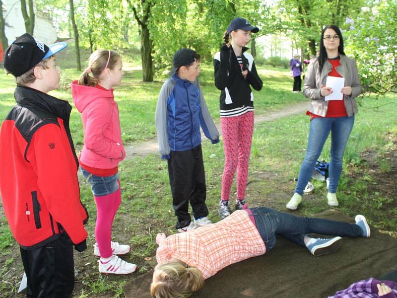 Okresní kolo soutěže mladých záchranářů v Klatovech