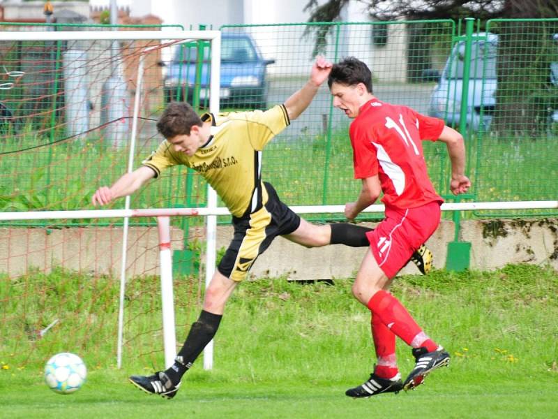 1. B třída Mochtín - Strážov 4:1.