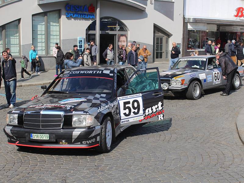 Start Historic Vltava Rallye 2017