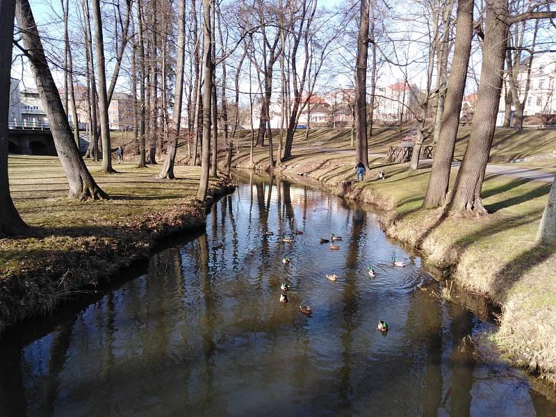 Slunečné víkendové počasí na Klatovsku.