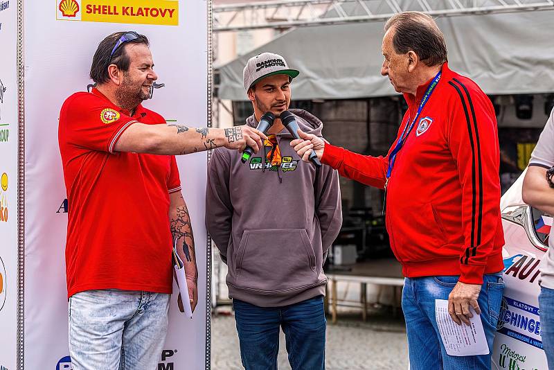 Zahájení 56. Rallye Šumava Klatovy.