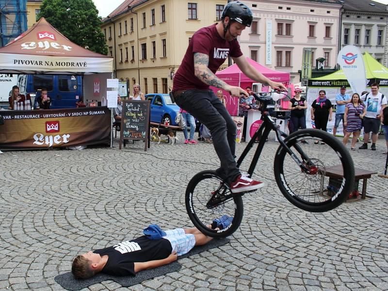 Zahájení turistické sezony v Klatovech.