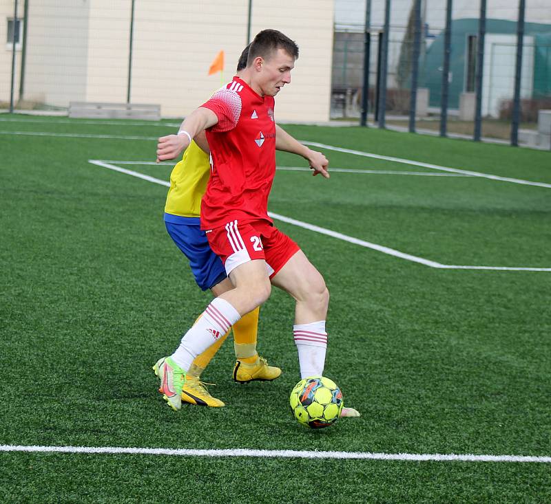 17. kolo FORTUNA divize A: Petřín Plzeň (červení) - SENCO Doubravka 0:3.