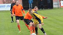 Fotbal, 1. B třída, sk. B: Chanovice (oranžoví) - Hradešice