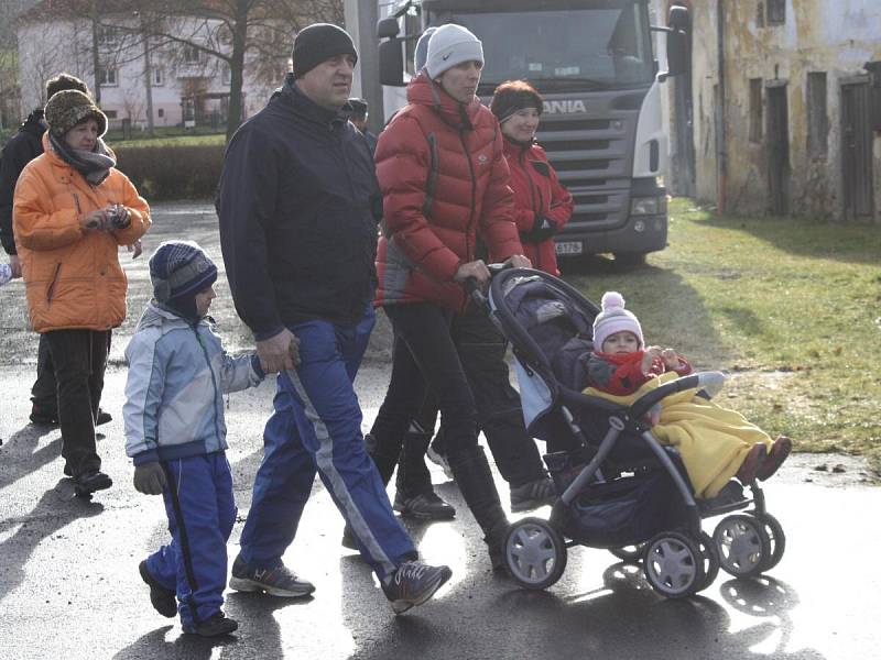 16. ročník silvestrovského běhu ve Velkých Hydčicích.